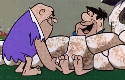 cartoon feet tickle|Fred Flinstones Feet Tickled